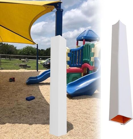 Self-Adhesive Square Pole Padding for Gym & Basement, All-Weather Column Protector, Fits 3x3 to 8x8 Poles, Durable Cushion Wrap for Safety & Protection in Saudi Arabia