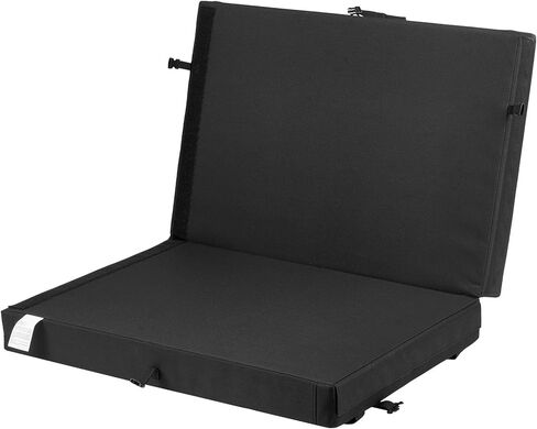 Bouldering Crash Pad, Bi-Fold Rock Climbing Crash Pad with Adjustable Backpack Straps and Handle, Foldable Lightweight for Indoor Bouldering & Outdoor Climbing(4x3 ft) in Saudi Arabia