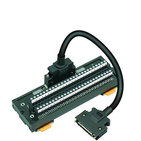 HL-SCSI-50P SCSI50 50pin لوحة محول محطة التتابع لـ Yaskawa/Delta/Panasonic/Mitsubishi Servo CN1 ASD-BM-50A لـ A2/AB (كابل SCSI-mini 2m) in Kuwait