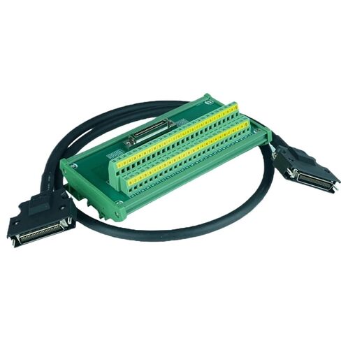 HL-SCSI-50P SCSI50 50pin Relay Terminal Adapter Board for Yaskawa/Delta/Panasonic/Mitsubishi Servo CN1 ASD-BM-50A for A2/AB(SCSI50P 4m Cable) in Saudi Arabia