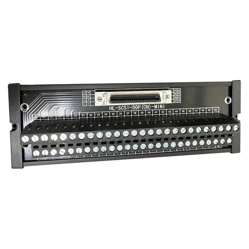 HL-SCSI-50P SCSI50 50pin Relay Terminal Adapter Board for Yaskawa/Delta/Panasonic/Mitsubishi Servo CN1 ASD-BM-50A for A2/AB(SCSI50P 4m Cable) in Saudi Arabia