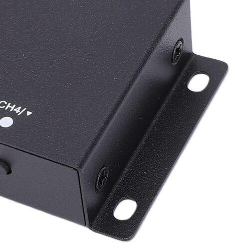 CHICIRIS 4 Channel Video Splitter, 1080P HD AHD CVBS Quad Multiplexer with 4 Inputs 1 Output, Supports N P Dual System Mirror Image Remote Control, for RV Truck Bus Trailer CCTV Security in Saudi Arabia