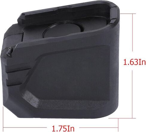 ملحق الوزن الإضافي المحسن من النايلون لـ Glock 43X & 48 OEM 10 RD، لا يغير السعة in Saudi Arabia