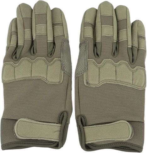 SUNGOOYUE Climbing Gloves, Sensitive Touch Adjustable Thickened Nylon EVA Antislip Padded Palm Gloves, with Touch Design for Outdoor Riding Climbing Jungle Exploration Sports Prot in Saudi Arabia