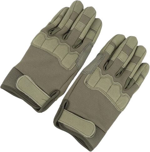 SUNGOOYUE Climbing Gloves, Sensitive Touch Adjustable Thickened Nylon EVA Antislip Padded Palm Gloves, with Touch Design for Outdoor Riding Climbing Jungle Exploration Sports Prot in Saudi Arabia