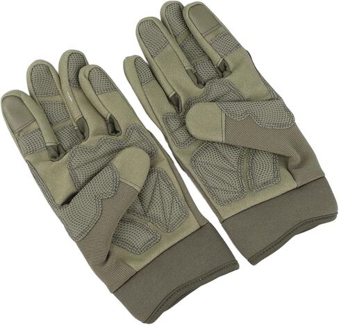 SUNGOOYUE Climbing Gloves, Sensitive Touch Adjustable Thickened Nylon EVA Antislip Padded Palm Gloves, with Touch Design for Outdoor Riding Climbing Jungle Exploration Sports Prot in Saudi Arabia