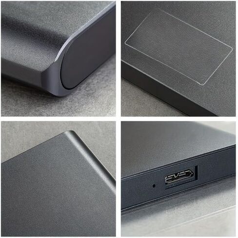 Portable External SSD, Ultra Slim High Speed Solid State Drive, Large Capacity 500GB in Saudi Arabia