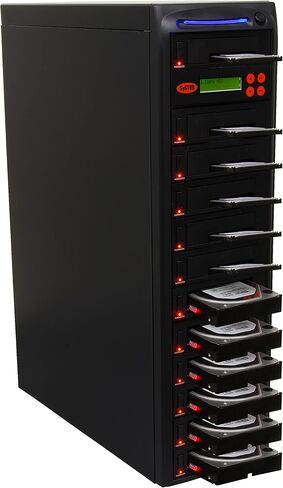 ناسخ محرك الأقراص الصلبة Systor 1:1 HDD/SSD - 36 جيجابايت/الدقيقة - ناسخة مستقلة وممحاة/مطهر لأقراص SATA 3.5 المتعددة ومحركات الأقراص الصلبة 2.5 - سرعات نسخ تصل إلى 600 ميجابايت/ثانية (SYS601DP) in Kuwait