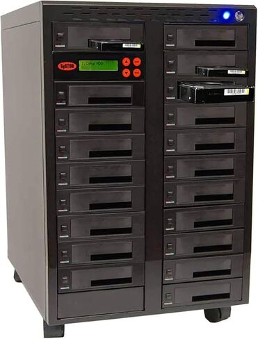 ناسخ محرك الأقراص الصلبة Systor 1:1 HDD/SSD - 36 جيجابايت/الدقيقة - ناسخة مستقلة وممحاة/مطهر لأقراص SATA 3.5 المتعددة ومحركات الأقراص الصلبة 2.5 - سرعات نسخ تصل إلى 600 ميجابايت/ثانية (SYS601DP) in Kuwait