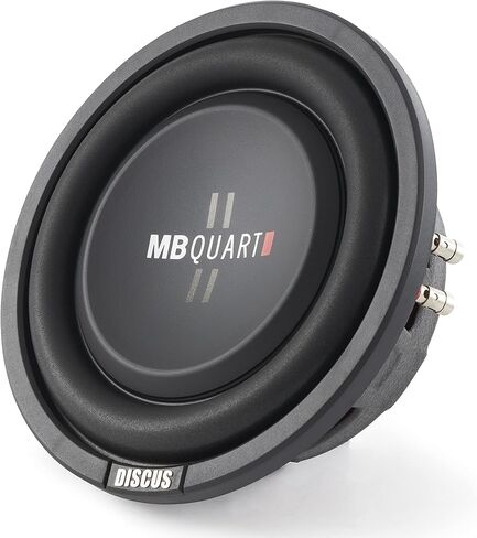MB Quart 8 Inch 400 Watt MAX 200 Watt RMS 4 Ohm Dual Voice Coil, Shallow Slim Subwoofer for Car Audio Sound System, Single Speaker - DS1-204 in Saudi Arabia