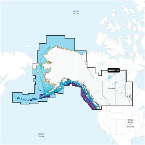Navionics Platinum+ NPUS013R - West Alaska, Canada [010-C1467-40] by Navionics in Saudi Arabia