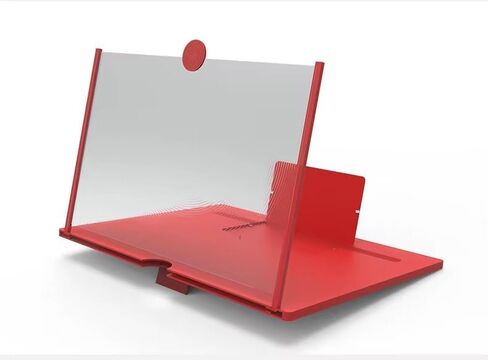Magnifier & Blue Light Filter - Phone Screen, Books, Fine Print - Make Anything Bigger and Easy to See - Hands Free - No-Batteries Needed - Hundreds of Uses - Phone Compatibility - Universal in Saudi Arabia