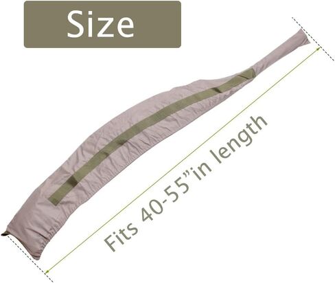 Rifles Fast Case Gun Cover, Waterproof Protective Sleeve, 40"-54" Length, for Outdoor Hunting, Shooting, Range, 2 Pcs in Saudi Arabia