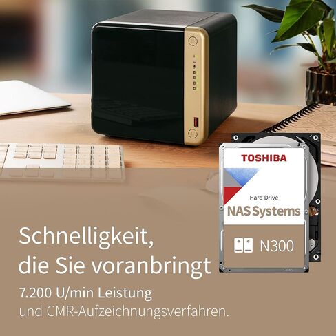 محرك الأقراص الصلبة الداخلي TOSHIBA N300 4 تيرابايت 7200 دورة في الدقيقة 512 ميجابايت 3.5 بوصة تسلسلي، W129162308 (7200 دورة في الدقيقة 512 ميجابايت 3.5 Serial Ata Iii) in Saudi Arabia
