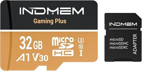 Micro SD Card 32GB High-Speed Performance (90MB/s Read, 25MB/s Write), Compatible with DSLR, Drone, Action Camera & Portable Devices（1 microSD Card +1 Adapter） in Saudi Arabia
