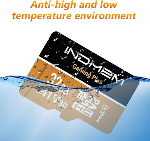Micro SD Card 32GB High-Speed Performance (90MB/s Read, 25MB/s Write), Compatible with DSLR, Drone, Action Camera & Portable Devices（1 microSD Card +1 Adapter） in Saudi Arabia