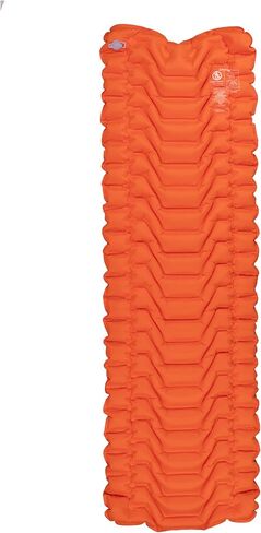 Insulated Cloud Core Inflatable Sleeping Pad | Ideal for Camping or Backpacking in Colder Temperatures | Orange in Saudi Arabia