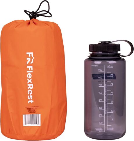 Insulated Cloud Core Inflatable Sleeping Pad | Ideal for Camping or Backpacking in Colder Temperatures | Orange in Saudi Arabia