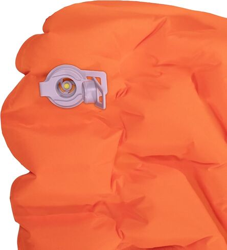 Insulated Cloud Core Inflatable Sleeping Pad | Ideal for Camping or Backpacking in Colder Temperatures | Orange in Saudi Arabia