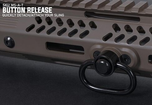 Monstrum Sling Mount with M-LOK Adaptor Base in Saudi Arabia
