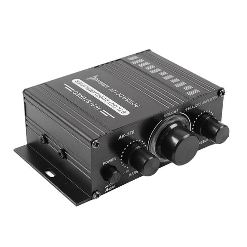 SUNGOOYUE Car Audio Power Amplifier, Dual Channel Mini Stereo Amplifier 12V with Circuit Guard for Most Cars, Compact Lightweight Design in Saudi Arabia
