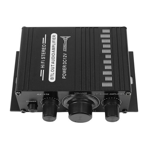 SUNGOOYUE Car Audio Power Amplifier, Dual Channel Mini Stereo Amplifier 12V with Circuit Guard for Most Cars, Compact Lightweight Design in Saudi Arabia