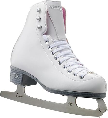 Riedell Skates - 114 Pearl - زلاجات ثلجية ترفيهية للسيدات مع شفرة لونا الفولاذية in Kuwait