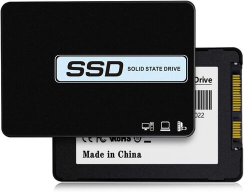 128G SATA III Internal SSD, 2.5 Inch 550MB/s Solid State Drive, 3D NAND, Upgrade Hard Drive for Laptop, Desktop PC, All-in-One in Saudi Arabia