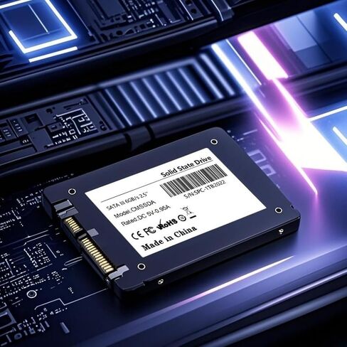 128G SATA III Internal SSD, 2.5 Inch 550MB/s Solid State Drive, 3D NAND, Upgrade Hard Drive for Laptop, Desktop PC, All-in-One in Saudi Arabia