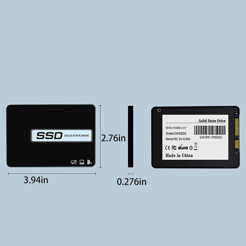 128G SATA Solid State Drive,SATA III 2.5 Inch Internal SSD - Speeds up to 550MB/s for IT Pros, Creators, Everyday Users,Upgrade PC or Laptop Memory and Storage in Saudi Arabia