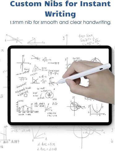Stylus Pen for Samsung Galaxy Tab A11 / A11+, A9 / A9+, A8, A7 Lite, Active Capacitive Pencil for Samsung Android Tablet & iOS Touchscreens, High Precision Digital Pen with 4 Tips (Blue) in Saudi Arabia