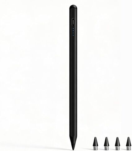 Stylus Pen for Samsung Galaxy Tab A11 / A11+, A9 / A9+, A8, A7 Lite, Active Capacitive Pencil for Samsung Android Tablet & iOS Touchscreens, High Precision Digital Pen with 4 Tips (Blue) in Saudi Arabia