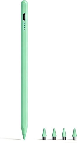 Stylus Pen for Samsung Galaxy Tab A11 / A11+, A9 / A9+, A8, A7 Lite, Active Capacitive Pencil for Samsung Android Tablet & iOS Touchscreens, High Precision Digital Pen with 4 Tips (Blue) in Saudi Arabia