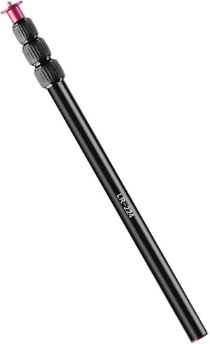 Asixxsix Tripod Extension Pole, 40inch Tripod Extender Rod, Aluminium Center Column Gimbal Extension Pole Telescopic Stick Rod, Compatible with, Monopod, Gimbal, Camera in Saudi Arabia