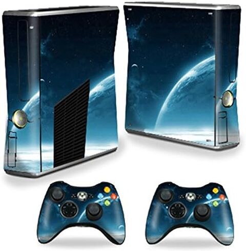 MightySkins Skin Compatible with X-Box 360 Xbox 360 S Console - Outer Space | Protective, Durable, and Unique Vinyl Decal wrap Cover | Easy to Apply, Remove, and Change Styles | Made in The USA in Saudi Arabia
