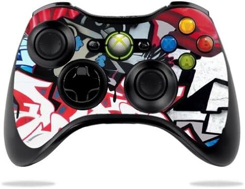 غلاف MightySkins متوافق مع وحدة تحكم Microsoft Xbox 360 - Graffiti Mash Up | غطاء ملتف واقٍ ومتين وفريد ​​من نوعه من الفينيل | سهل التطبيق والإزالة وتغيير الأنماط | صنع في الولايات المتحدة الأمريكية in Saudi Arabia