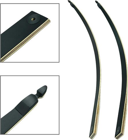 بلاك هنتر انهاء الخدمة Longbow 40lbs & Black Hunter الأصلي انهاء الخدمة Longbow أطراف استبدال 45lbs in Kuwait