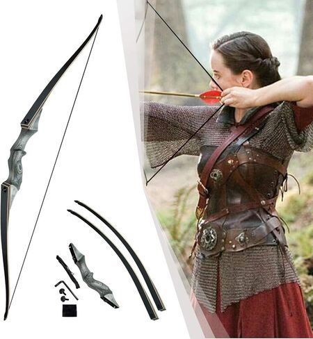بلاك هنتر انهاء الخدمة Longbow 40lbs & Black Hunter الأصلي انهاء الخدمة Longbow أطراف استبدال 45lbs in Kuwait