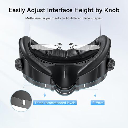 AMVR FC4L Face Pad Facial Interface Compatible with Meta Quest 3 Accessories, Only PU Leather Cover, NOT Compatible with Meta Quest 3S in Saudi Arabia