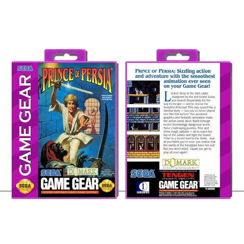 أمير بلاد فارس | (SGGP) Sega Game Gear - علبة اللعبة فقط - لا توجد لعبة in Kuwait