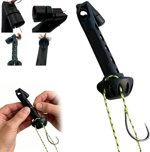 Fly Fishing Magnetic Fly Threader,Tippet Accessory to Easily Rig Small Flies on Hooks, Water Make Tying Simpler, Works Most Tippets & Styles, Knot Threader Anglers Universal(1PCS) in Saudi Arabia