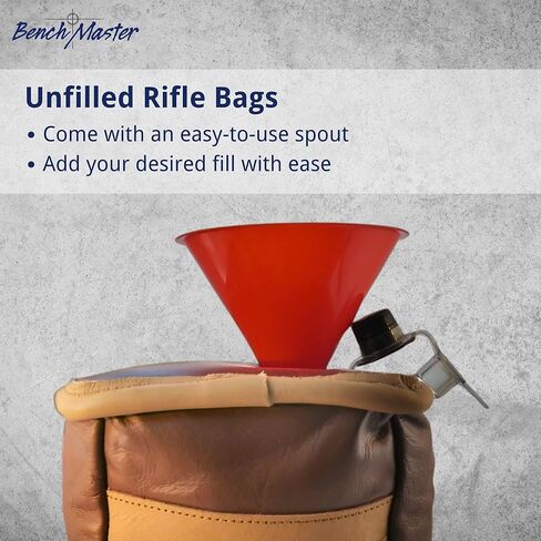 BenchMaster Rifle Bench Sand Bag, Support Stand Holders, Hunting & Shooting Rest, Sighting & Scoping Indoors & Outdoors in Saudi Arabia