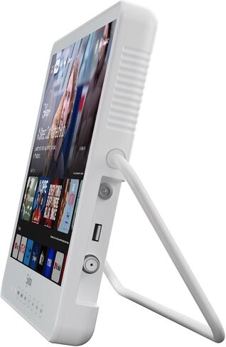 SYLVOX Portable TV, 15.6‘’ Google TV, IP66 Waterproof, 1080P Small Smart Television with Google Assistant Remote | 10000mAh Battery-Powered TV for Kitchen, RV and More in Saudi Arabia