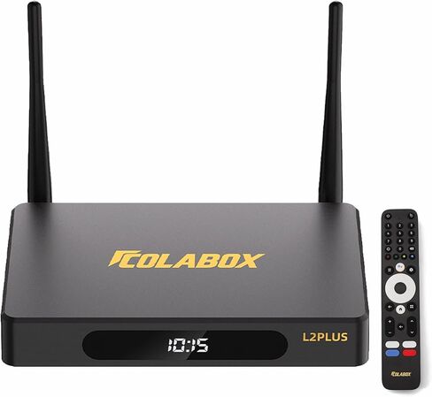 COLABOX 2026 L2 Plus, Super HD with Voice Remote, HDMI Cable, Power Cord, and User Manual in Saudi Arabia
