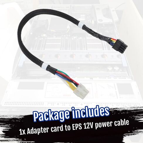Riser to EPS 12V Power Cable for Dell PowerEdge R720 R730 for Tesla M40/P40/P100 in Saudi Arabia