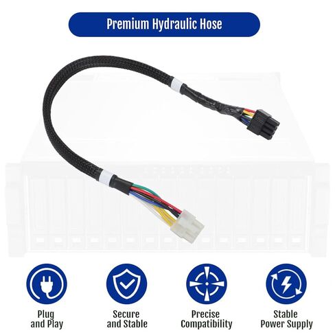 Riser to EPS 12V Power Cable for Dell PowerEdge R720 R730 for Tesla M40/P40/P100 in Saudi Arabia