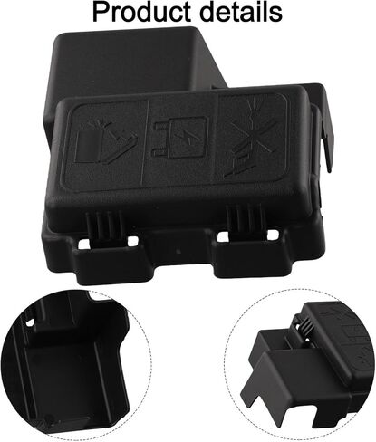 Positive Aux Battery Terminal Cover 22945779 for Silverado for SIERRA 6.6L 2015-2019, Replacement Plastic Protector Cap, Prevents Shorts, Direct Fit in Saudi Arabia