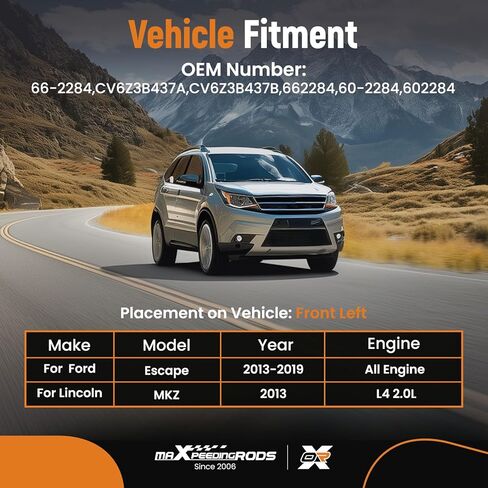 maXpeedingrods Pair (2) Front CV Axle Shaft Assembly for Ford Escape 2013-2019, Lincoln MKZ 2013, 1.5L 1.6L 2.0L 2.5L AWD Only, Driver and Passenger Side, Replace# CV6Z3B437A, CV6Z3B437B, CV6Z3B437B in Saudi Arabia
