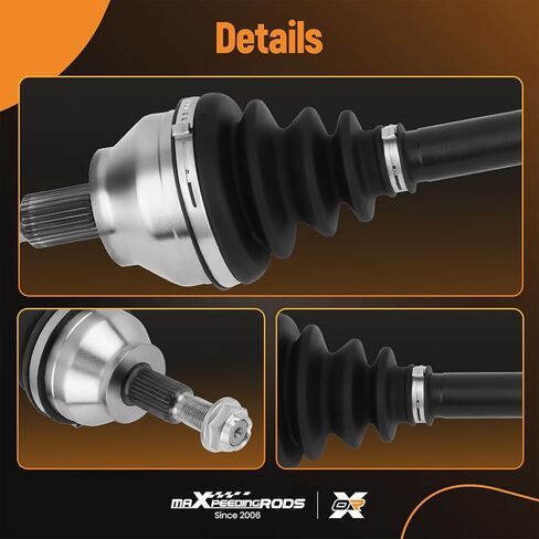 maXpeedingrods Pair (2) Front CV Axle Shaft Assembly for Ford Escape 2013-2019, Lincoln MKZ 2013, 1.5L 1.6L 2.0L 2.5L AWD Only, Driver and Passenger Side, Replace# CV6Z3B437A, CV6Z3B437B, CV6Z3B437B in Saudi Arabia