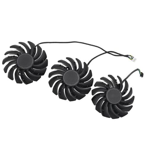 مروحة بديلة لتبريد وحدة معالجة الرسومات لـ MSI Ventus 3X OC RTX 3060Ti 3060 3070TI 3070 3080TI 3080 3090 Series 4 Pin 85mm PLD09210B12HH PLD09210S12HH in Kuwait